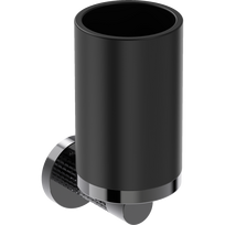 Mexen Triv dantų šepetėlių laikiklis, juodas/black chrome - 70A33051-73B