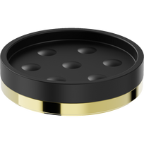 Mexen Triv stovimas muilo indelis, juodas/auksinis - 70A33057-50B