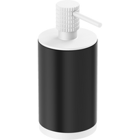 Mexen Triv stovimas muilo dozatorius, juodas/baltas - 70A33059-20B