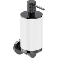Mexen Triv muilo dozatorius, baltas/juodas chromas - 70A33058-73W