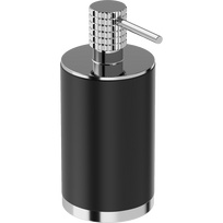 Mexen Triv stovimas muilo dozatorius, juodas/chromas - 70A33059-00B