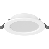 Mexen LDRR LED įleidžiama lubų plokštė, skersmuo 12 cm, 6W, Neutrali - 4000K, 600 lm, balta - L210-012-0640-20
