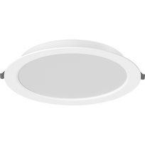 Mexen LDRR įleidžiama LED lubų panelė downlight, 22 cm, 18W, šaltai balta - 6500K, 1980 lm, balta - L210-022-1865-20