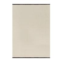 Rankų darbo smėlio spalvos iš vilnos kilimas 140x200 cm Mavi – noo.ma