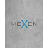 Mexen Flat penkiakampė plokščioji dušo kabina kairioji 90 x 80 cm, balta, chromuota sifonė - 41P108090L