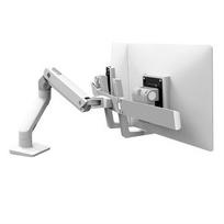 ERGOTRON White HX Desk Dual Monitor Arm