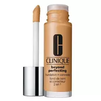 CLINIQUE_Beyond Perfecting Foundation + Concealer – toninis kremas ir korektorius, 10 Honey Wheat, 30 ml
