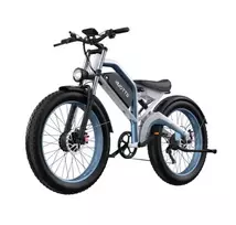 Duotts N26 elektrinis dviratis (26") ONESPORT-N26-WHITEBLUE