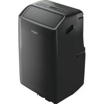 Whirlpool PACF212HP B portable air conditioner, 60 dB, Black