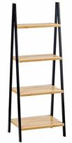 Pastatoma lentyna Berilo Bamboo Glow, ruda sp./juoda sp., 109 cm x 40 cm x 30 cm