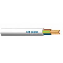 Gyvenamasis laidas OMY žo 3x1mm2 300/300V White ritė 100m | 160067000C0100 | 5907802047330