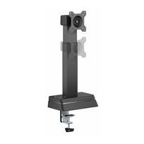 Powerton Powerton ERGO LEVION Stovas monitoriui su automatinio aukščio reguliavimu, juodas, 10KG, spaustukas, 17"-32", indukcinis įkroviklis | WPEMR1-B | 8590274024717