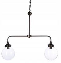 Lubinis šviestuvas Atmosphera Dvigubas lubinis šviestuvas – metalas, stiklas 103 x 25 x 193 cm | 3560238911372 | 3560238911372