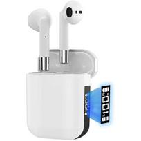 Bluetooth ausinės su LED ekranu