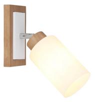 Kryptinis šviestuvas GLOBO Rowena, E27, 1 x 60W, 230V, matinės baltos spalvos, 103 x 250 x 220 mm, 1