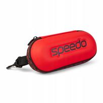 Speedo kietas dėklas plaukimo akiniams, universalus, raudonas