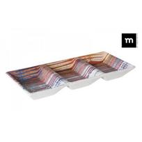 Lėkštė serviravimo BOREAL 3D 25x10.5x3cm Keraminė
