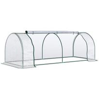 Šiltnamis su durimis PVC plienas 250x100x80 cm 1 vnt