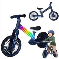 „Trike Fix Glow“ kroso balansinis dviratis su LED žibintais, tamsiai mėlynas