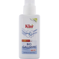 Klar EcoSensitive Muilas dėmių šalinimui su tulžimi (bekvapis, natūralus, su šepetėliu) 250 ml