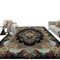 Bohemiško stiliaus retro kilimas, 79 * 118 colių / 200 * 300 cm