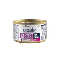 Exclusion Hypoallergenic konservai katėms su kiauliena ir bulvėmis, 85 g