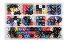 Chessex Loose Dice Samplers, Displays & 125 Polyhedral Dice Assortments