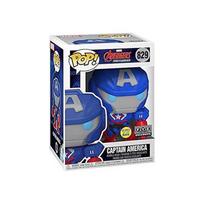 Funko POP! Marvel: Mech- CapAmerica (GW)(Exclusive)