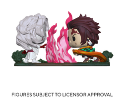 Funko POP! POP Moment: Demon Slayer - Tanjiro vs. Rui Vinyl Figure 10cm