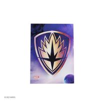 Gamegenic - Marvel Champions FINE ART Sleeves – Guardians of the Galaxy Logo (51 Sleeves)