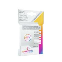Gamegenic - MATTE Standard Card Game Sleeves 66 x 91 mm - Clear (50 Sleeves)