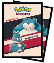 UP - Snorlax & Munchlax Deck Protectors for Pokémon (65 Sleeves)