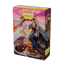 Dragon Shield Japanese size Brushed Art Sleeves - Valentine Dragon 2023 (60 Sleeves)