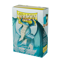 Dragon Shield Japanese size Matte Sleeves Turquoise 'Yadolom' (60 Sleeves)