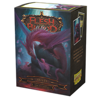 Dragon Shield Flesh and Blood License Standard Art Sleeves - Ouvia (100 Sleeves)