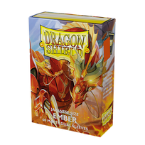 Dragon Shield Japanese size Dual Matte Sleeves - Ember 'Alaria, Warrior Princess' (60 Sleeves)