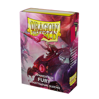 Dragon Shield Japanese size Dual Matte Sleeves - Fury 'Alaria, Commonwealth Champion' (60 Sleeves)