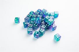 Gamegenic - Galaxy Series - Neptune - D6 Dice Set 12 mm (36 pcs)