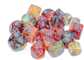 Chessex 12mm d6 Blocks - Nebula TM 12mm d6 Primary/blue Luminary Dice Block™ (36 dice)