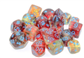 Chessex 7 Die Sets - Nebula TM Primary/blue Luminary 7-Die Set