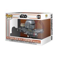 Funko POP! Rides: MND S9 - The Mandalorian & N-1Starfighter