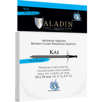 Paladin Sleeves - Kai Premium Square 70x70mm (55 Sleeves)