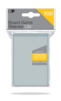 UP - Lite Standard American Board Game Sleeves 56mm x 87mm(100 Sleeves)