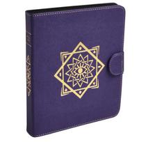 Dragon Shield Spell Codex Portfolio - Arcane Purple