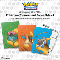UP - 3-pack Tournament Folio (Series 1) for Pokémon