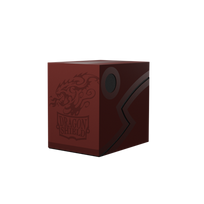 Dragon Shield Double Shell - Blood Red/Black