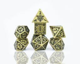 Sirius Dice - Dice Set - Illusory Metal - Gold