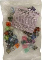 Chessex Signature Bags of 50 Asst. Dice - Poly. d8 Dice