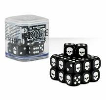 Warhammer 12mm Dice Set Black