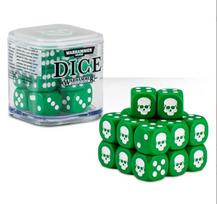 Warhammer 12mm Dice Set Green